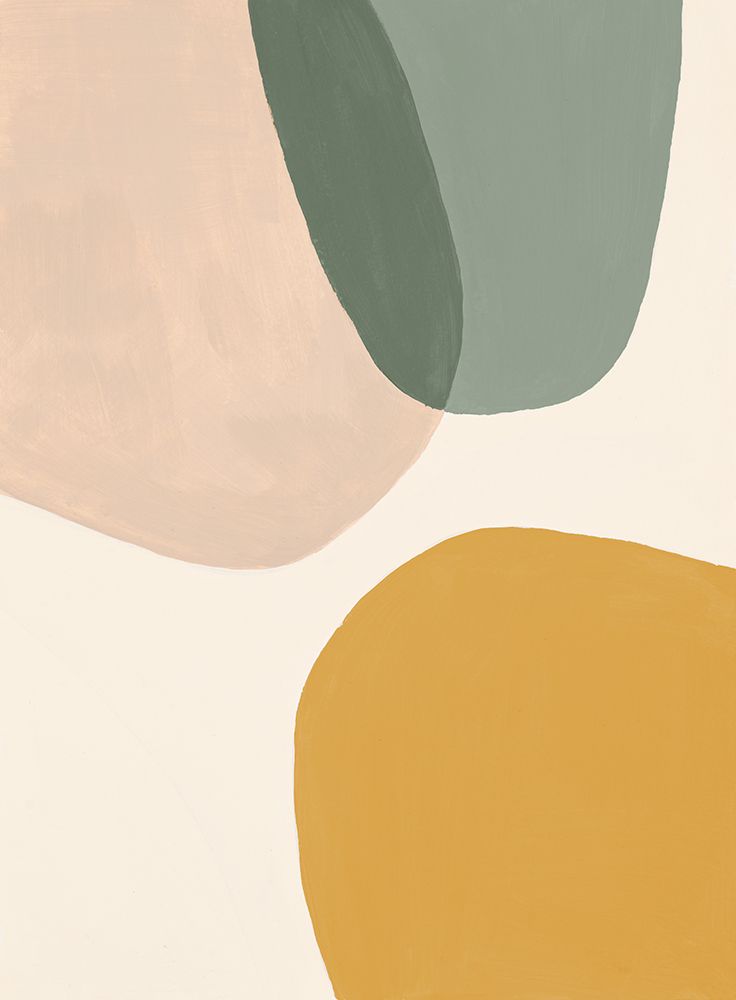 Overlapping Colored Shapes art print by Patricia Pinto for $57.95 CAD