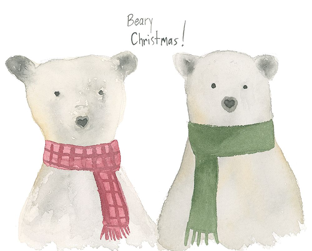 Beary Christmas art print by Lucille Price for $57.95 CAD