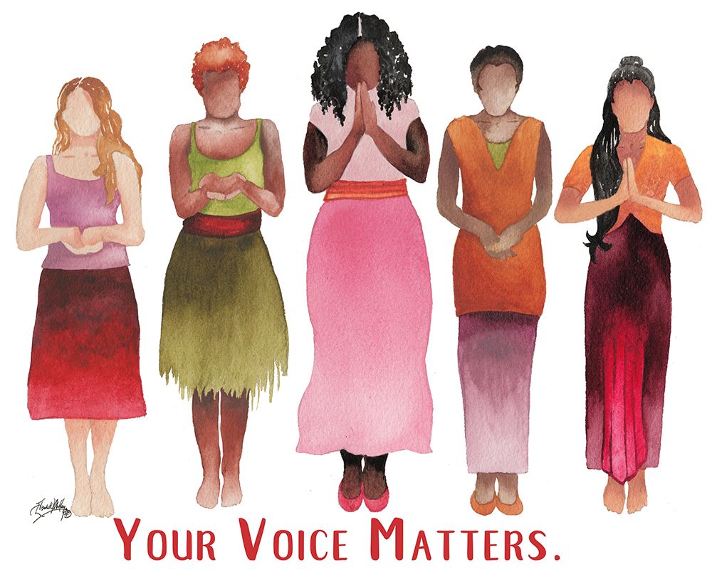 Your Voice Matters art print by Elizabeth Medley for $57.95 CAD