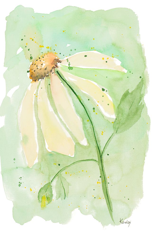 Sweet Daisy I art print by Krinlox for $57.95 CAD