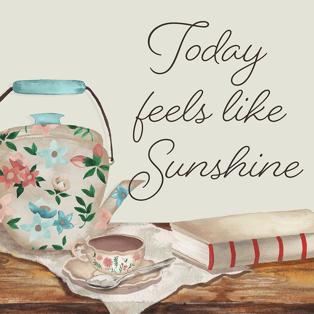 Today Feels Like Sunshine art print by Elizabeth Medley for $57.95 CAD