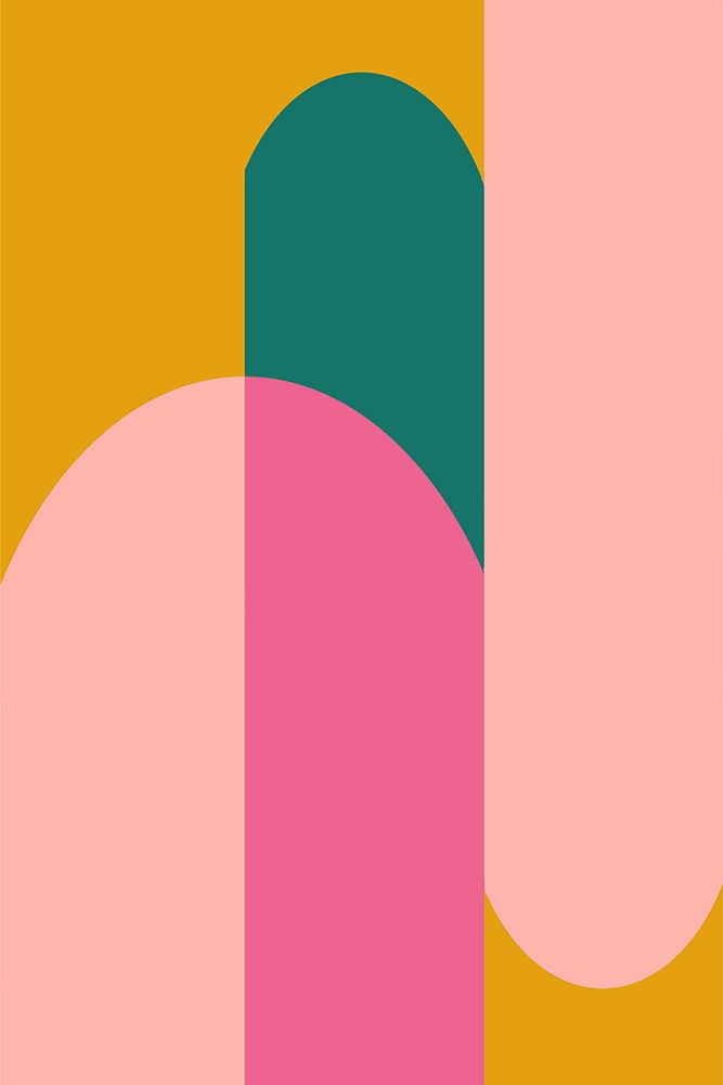 Boomerang Abstract I art print by Emily Navas for $57.95 CAD