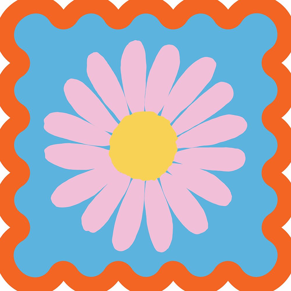 Happy Flower art print by Emily Navas for $57.95 CAD