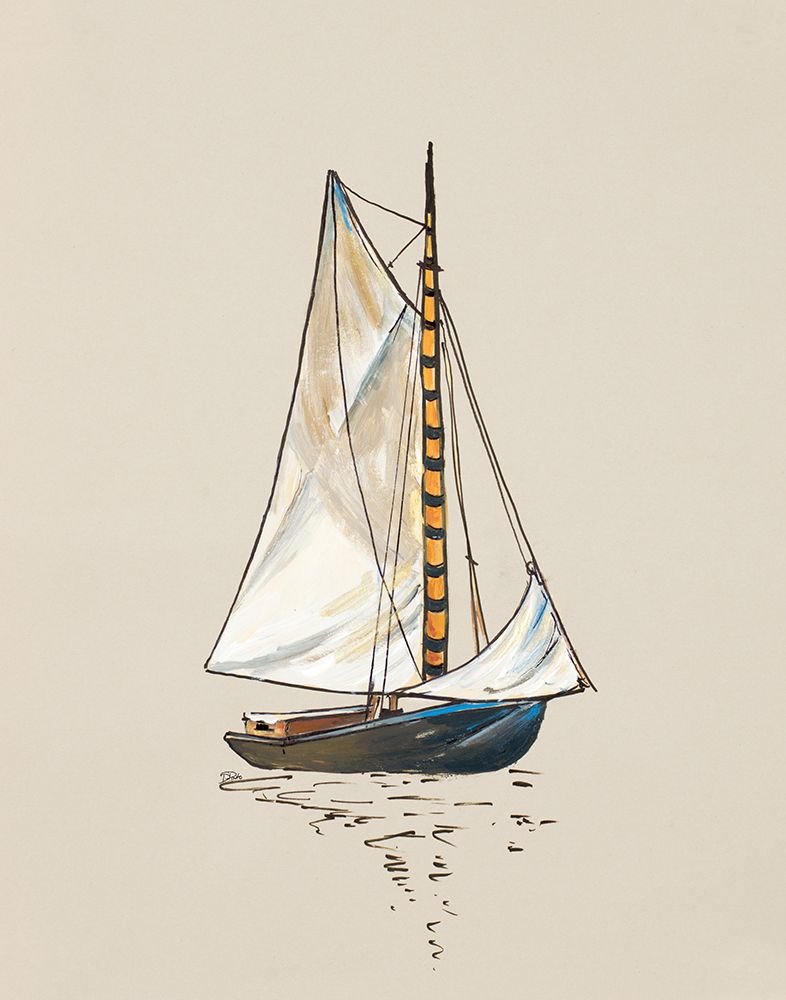The Little Sail II art print by Patricia Pinto for $57.95 CAD