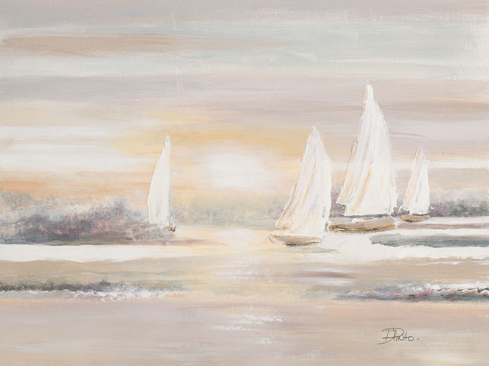 The Cove and Sailboats art print by Patricia Pinto for $57.95 CAD