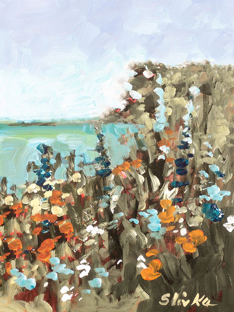 Floral On The Coast art print by Jane Slivka for $57.95 CAD