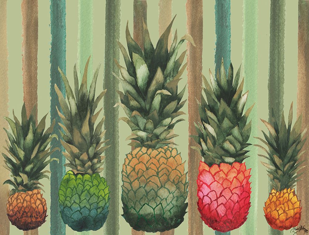 Pineapples art print by Elizabeth Medley for $57.95 CAD