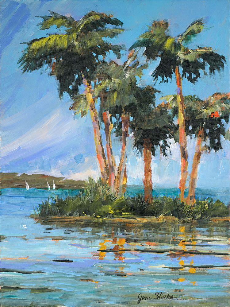 Palm Island art print by Jane Slivka for $57.95 CAD