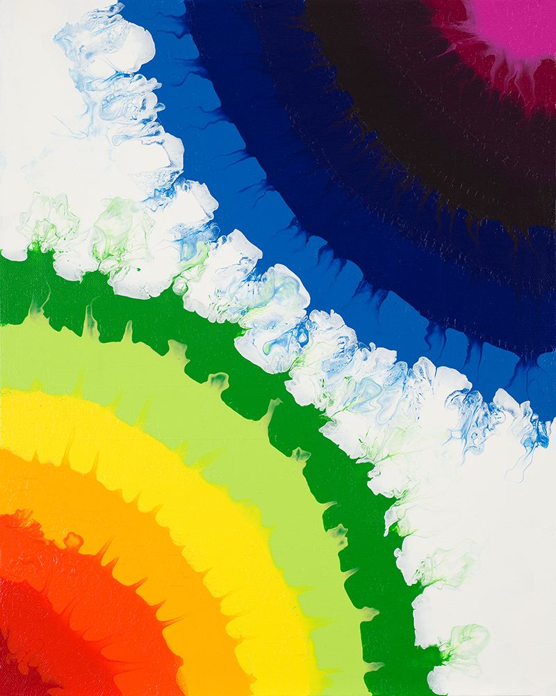 Rainbow Flip art print by Ajoya Grace for $57.95 CAD