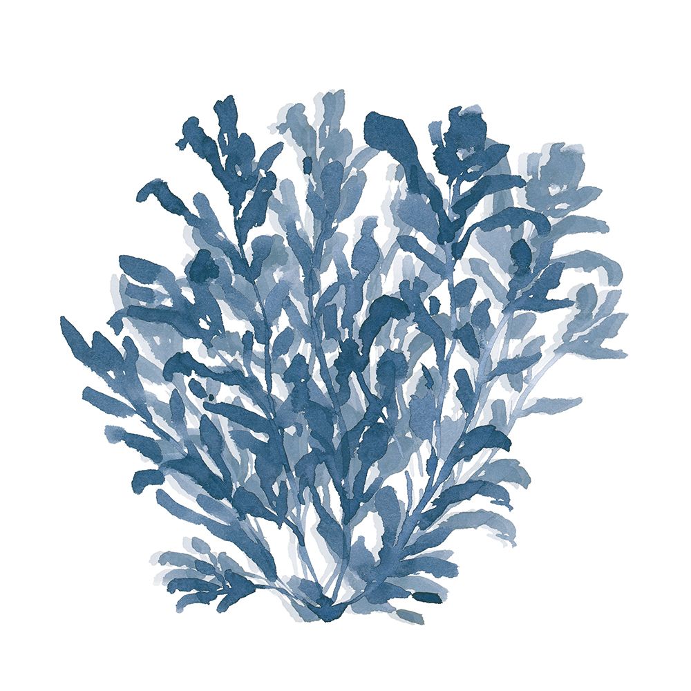Indigo Seaweed IV art print by Lucille Price for $57.95 CAD
