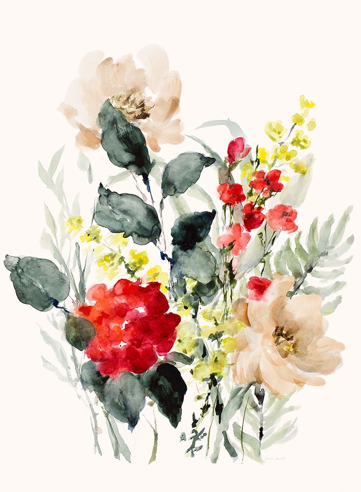 Perfectly Sunny Wildflowers I art print by Lanie Loreth for $57.95 CAD