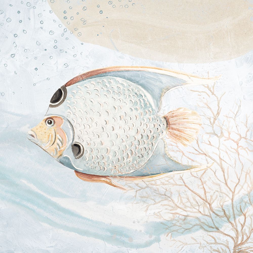 Ocean Oasis Bubbles Tropical Fish art print by Patricia Pinto for $57.95 CAD