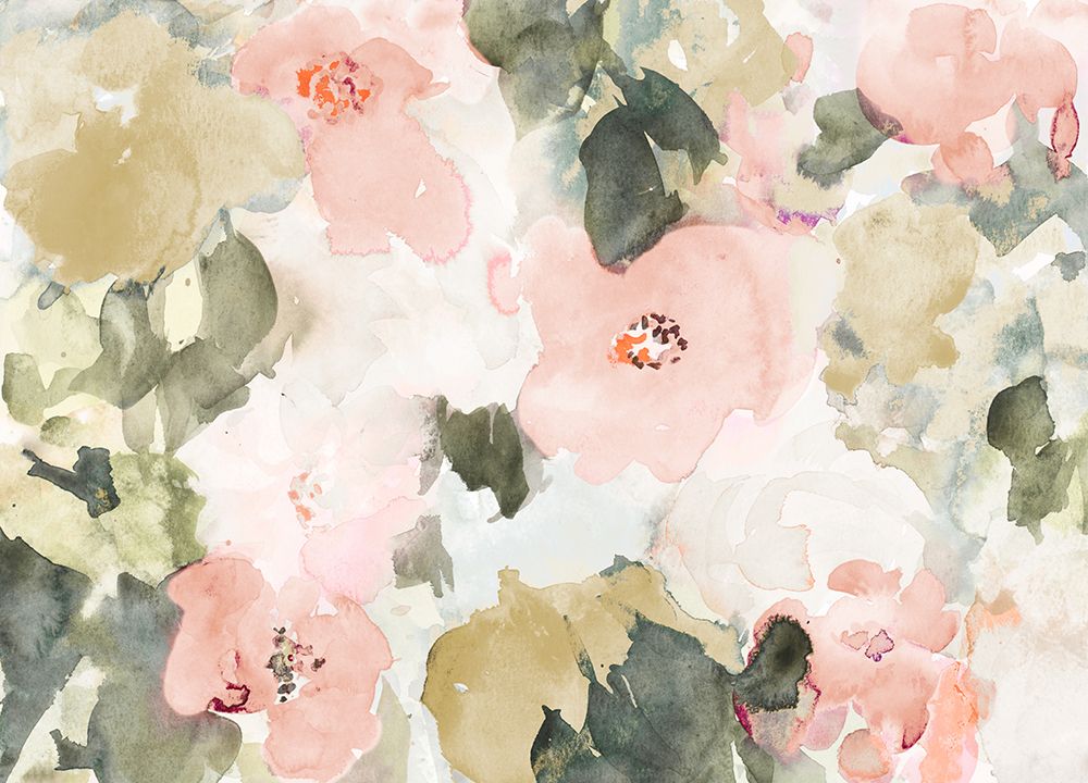 Soft Abundant Flowers art print by Lanie Loreth for $57.95 CAD