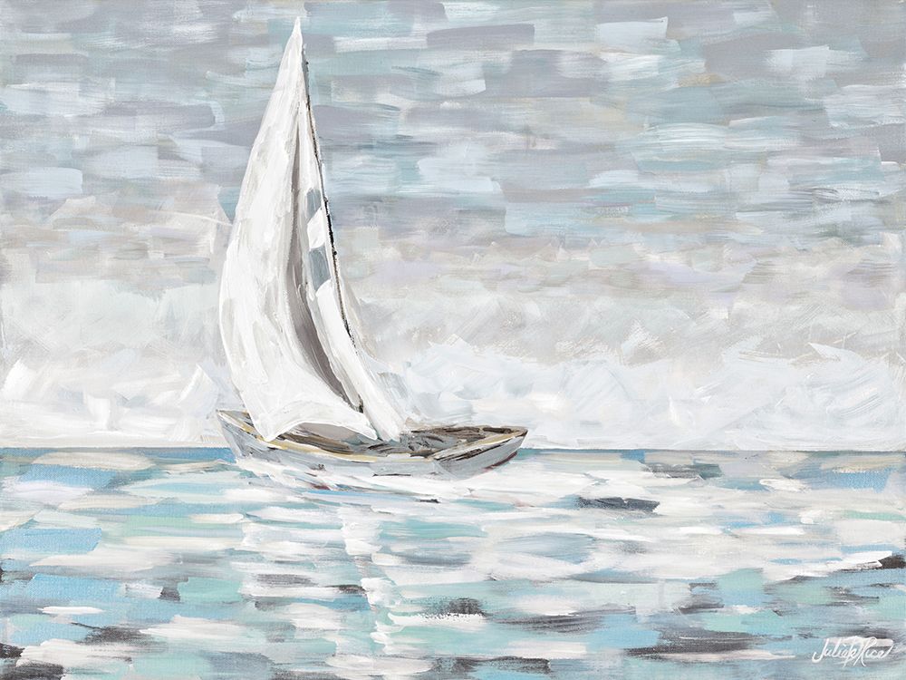 Choppy Waters Muted art print by Julie DeRice for $57.95 CAD
