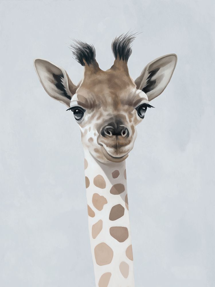 Baby Giraffe art print by Lucca Sheppard for $57.95 CAD
