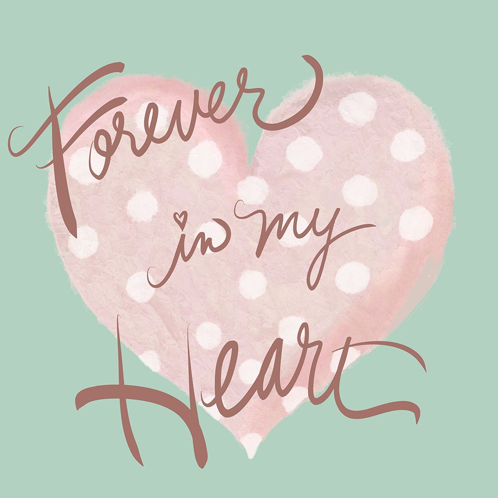 Forever In My heart art print by Elizabeth Medley for $57.95 CAD