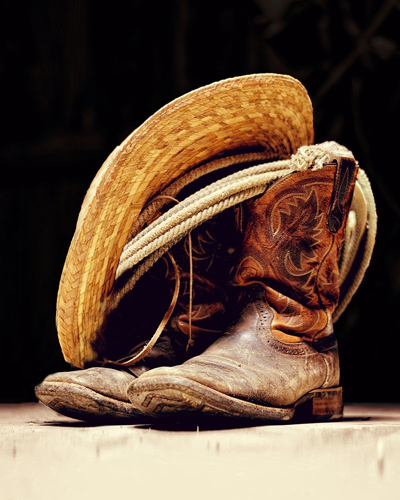 Cowboy Essentials art print by SD Graphics Studio for $57.95 CAD