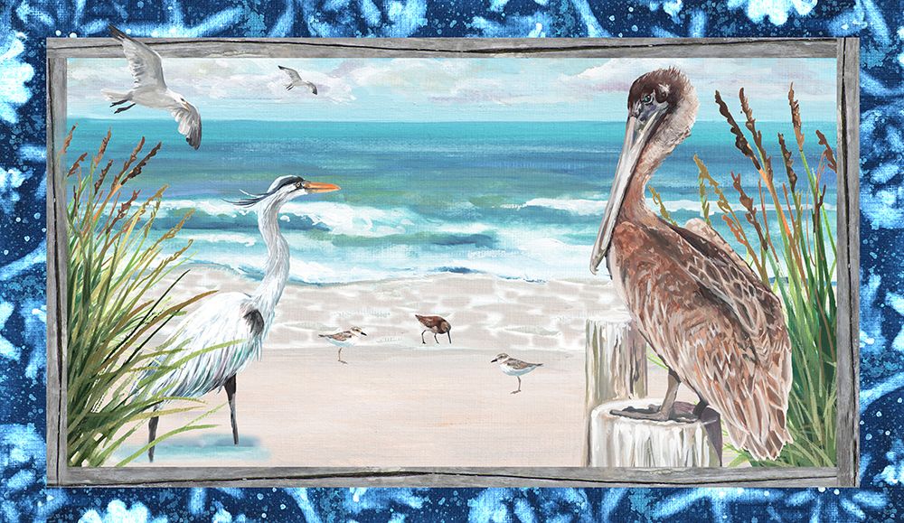 Birds On The Beach art print by Erica Christopher for $57.95 CAD