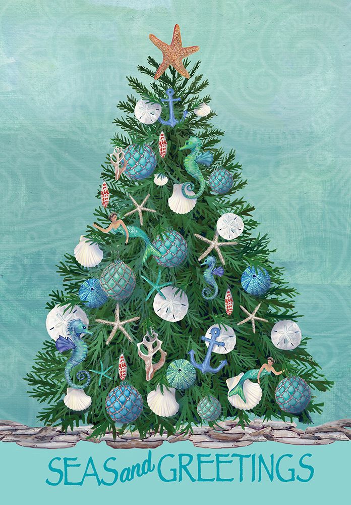 Seas and Greetings art print by Erica Christopher for $57.95 CAD
