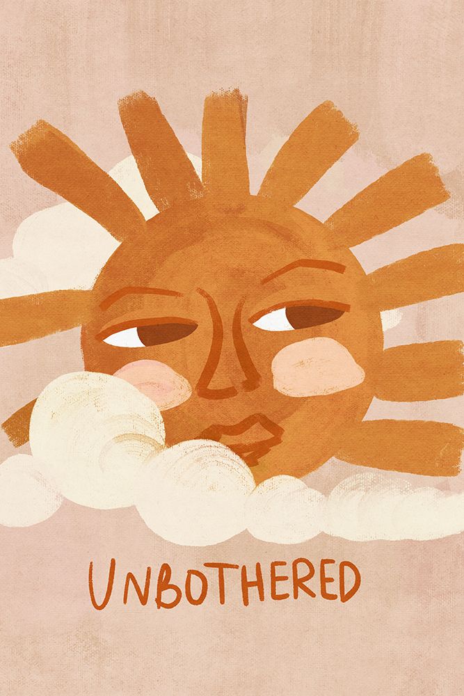 Unbothered art print by Angel Nicole for $57.95 CAD