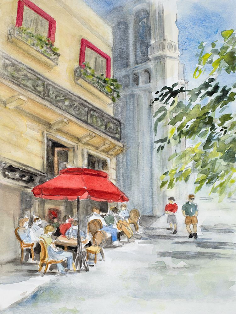 A Sunday In Paris art print by Lanie Loreth for $57.95 CAD