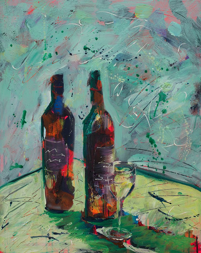 Two Artsy Bottles art print by Julie DeRice for $57.95 CAD