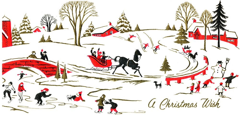 A Christmas Wish art print by Piddix for $57.95 CAD