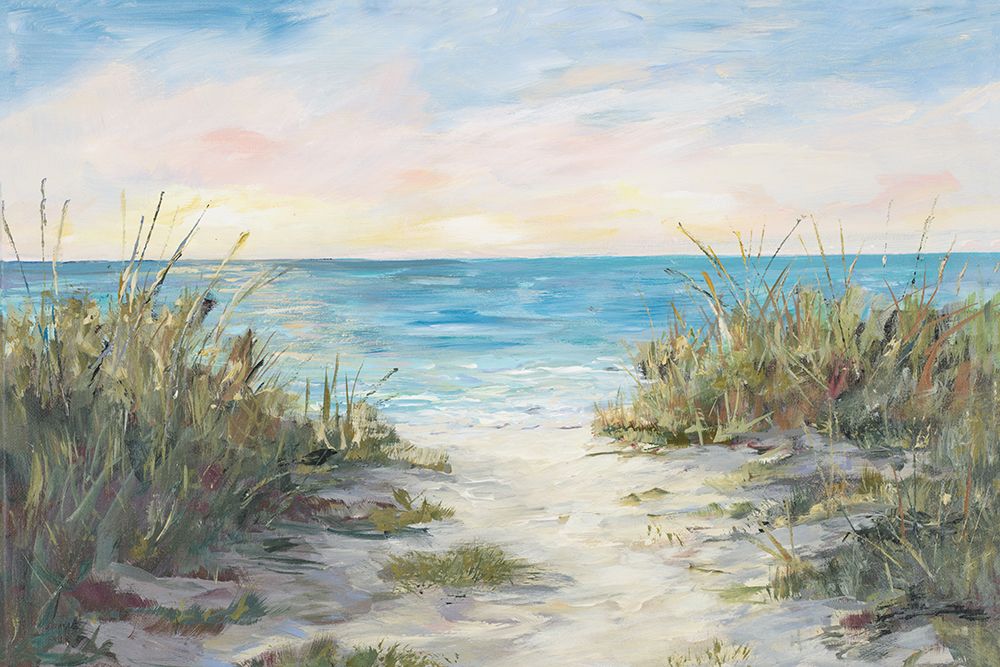 Walk To The Beach art print by Julie DeRice for $57.95 CAD