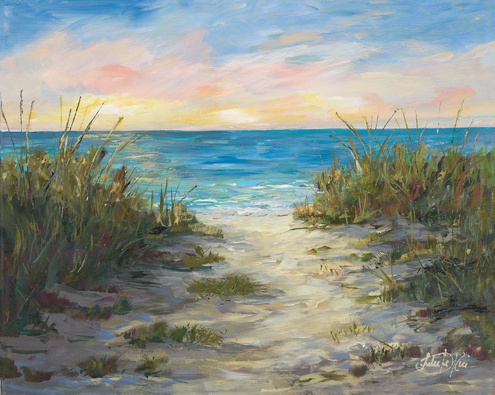 Walk To The Beach art print by Julie DeRice for $57.95 CAD