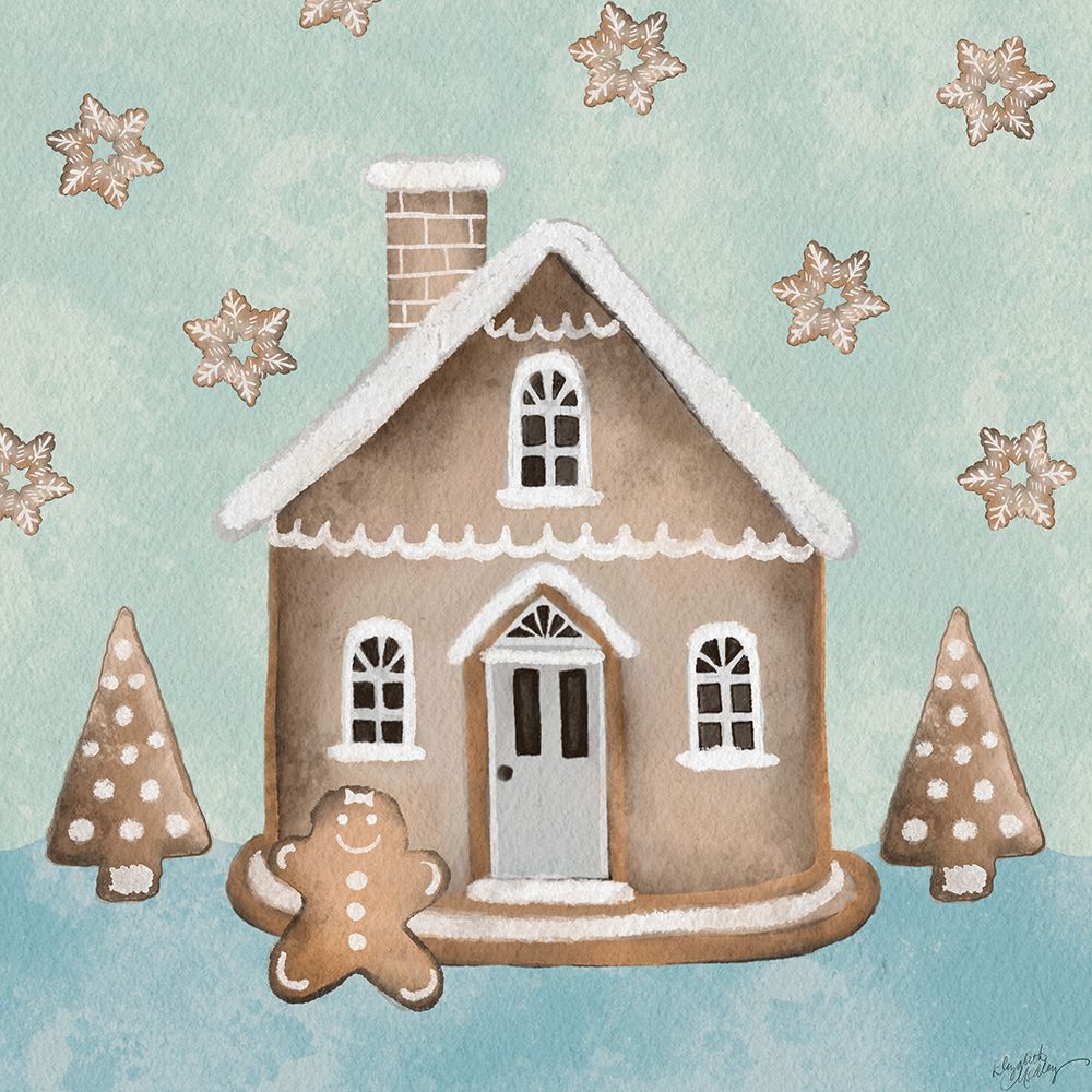 Gingerbread House I art print by Elizabeth Medley for $57.95 CAD