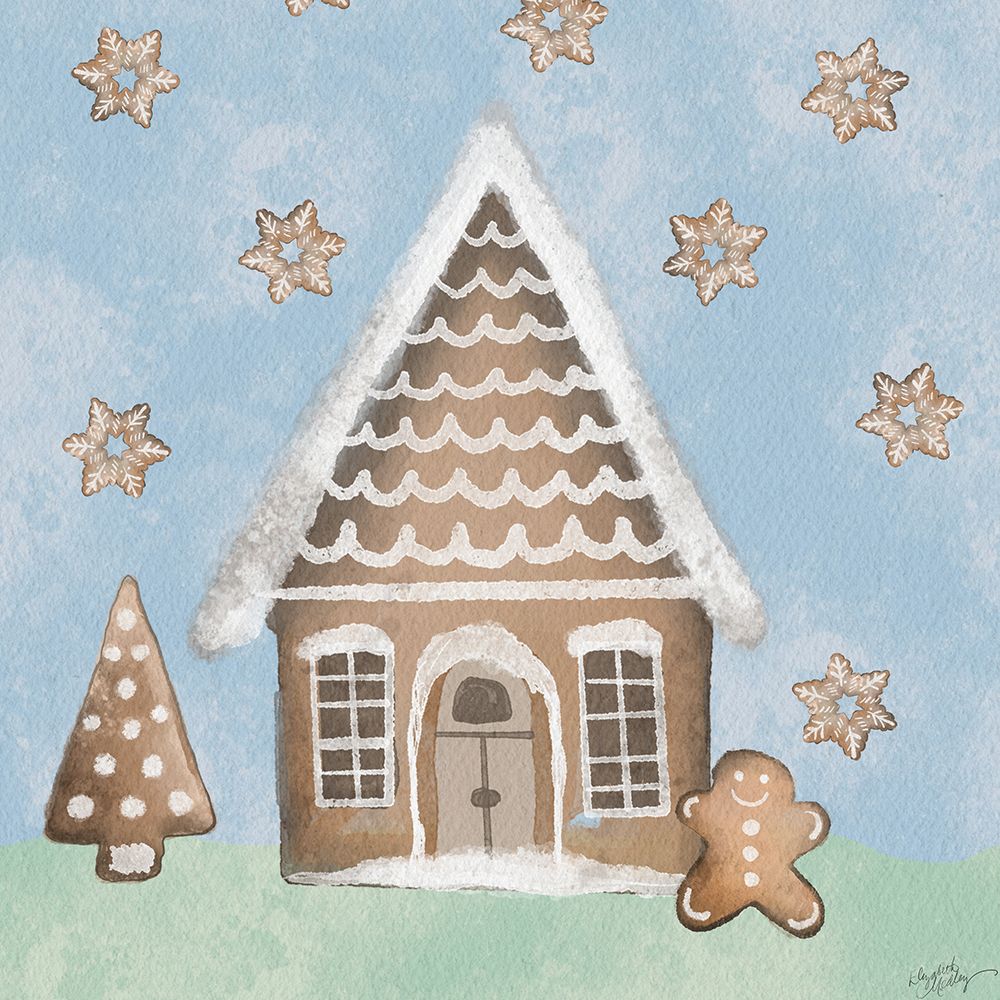 Gingerbread House II art print by Elizabeth Medley for $57.95 CAD