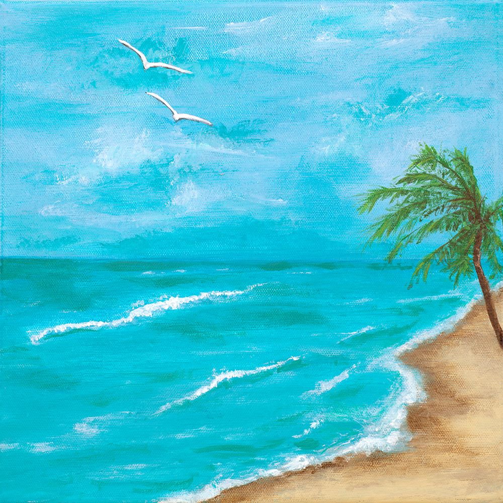 Beach Life II art print by Kelly Elizabeth for $57.95 CAD