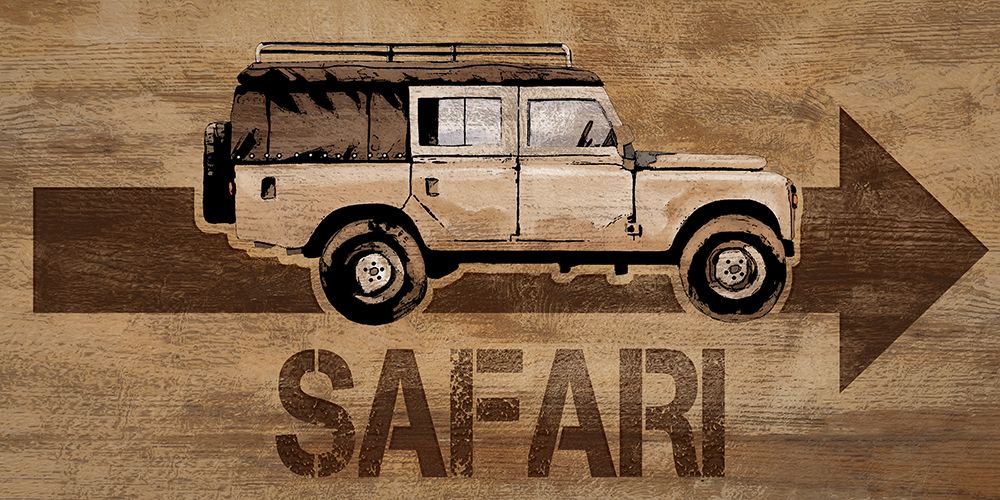Safari art print by Lucca Sheppard for $57.95 CAD