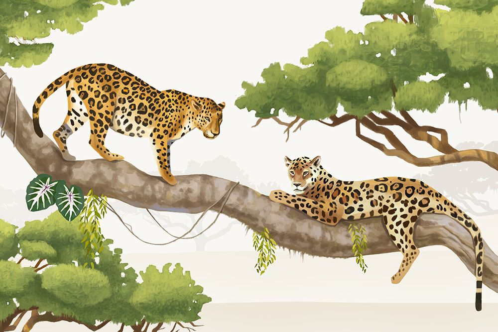 Leopards art print by Lucca Sheppard for $57.95 CAD