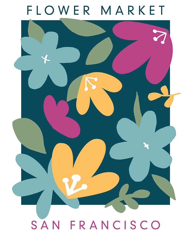 Flower Market art print by Anna Quach for $57.95 CAD