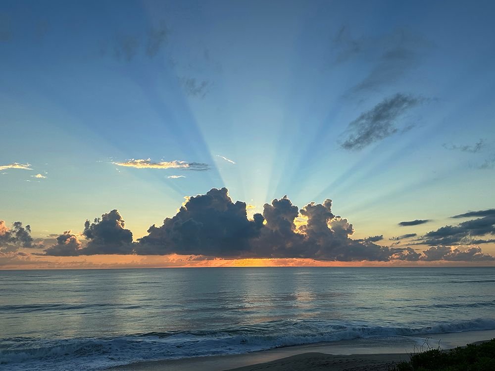 Beach Sunset art print by Kathy Mansfield for $57.95 CAD