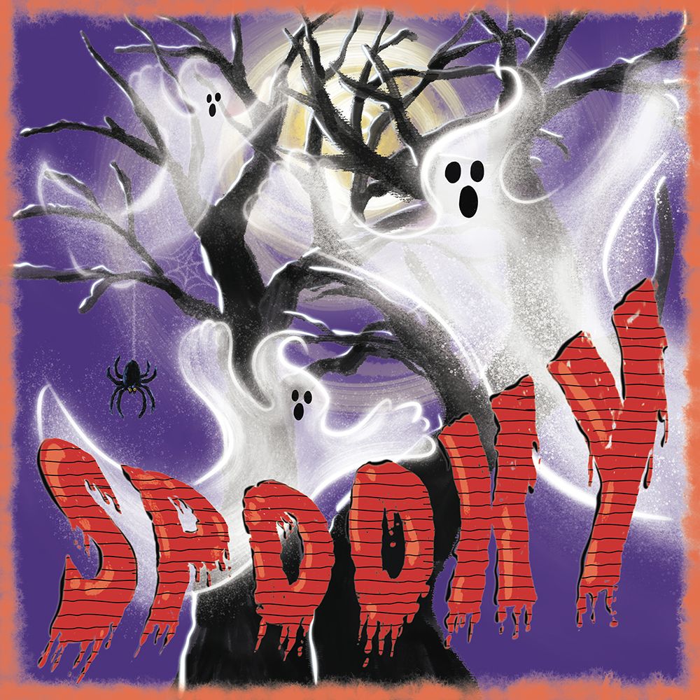 Spooky art print by Erica Christopher for $57.95 CAD