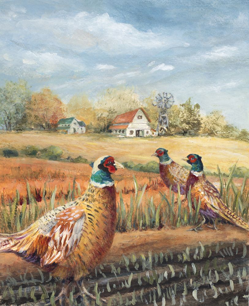 Pheasants Far From Home art print by Lanie Loreth for $57.95 CAD
