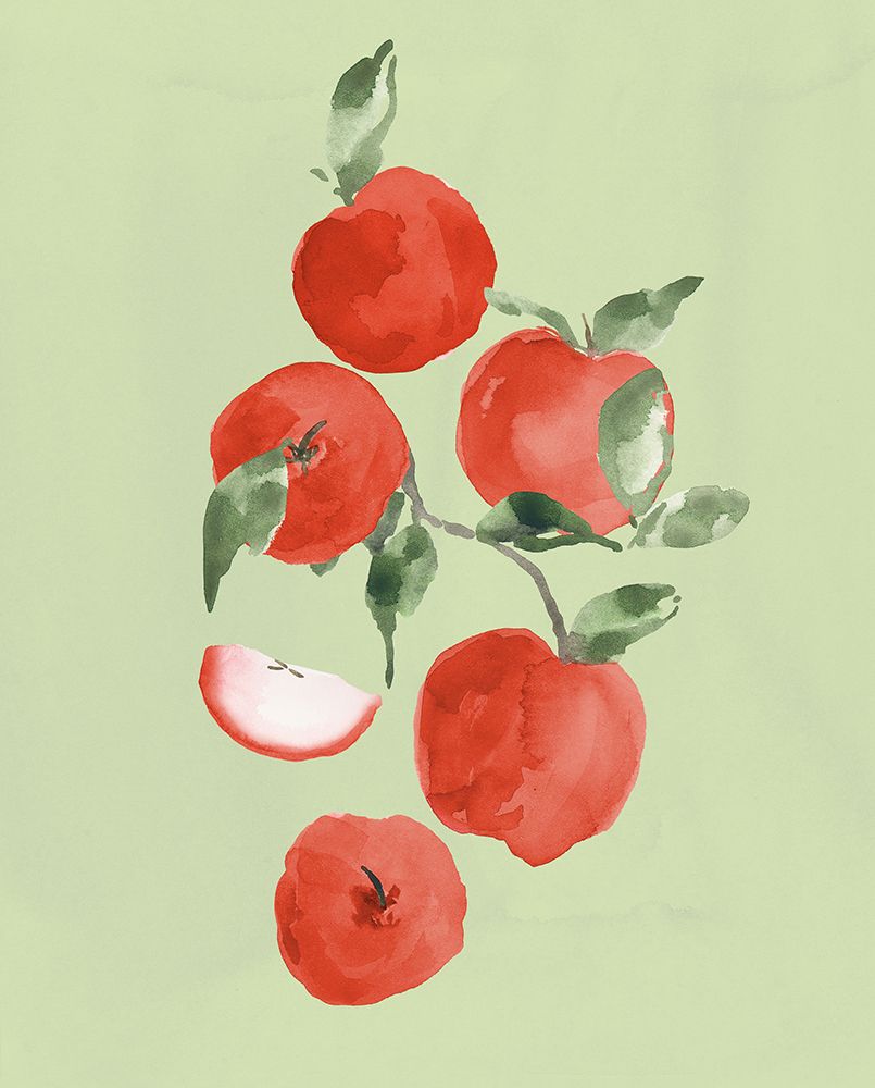 Apples art print by Lucille Price for $57.95 CAD