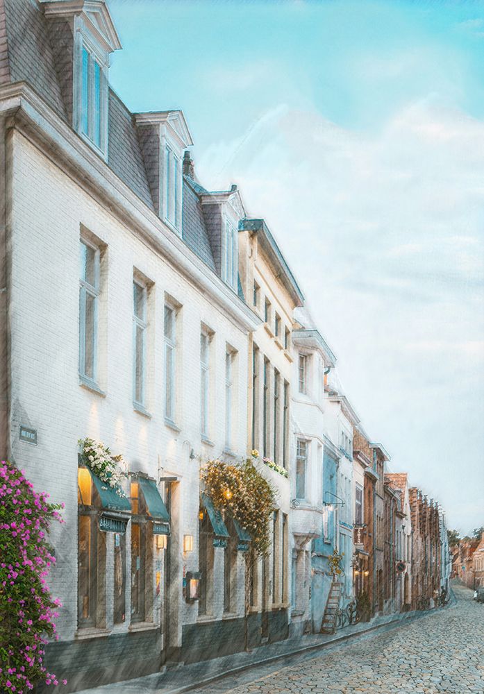 Cozy Street art print by SD Graphics Studio for $57.95 CAD