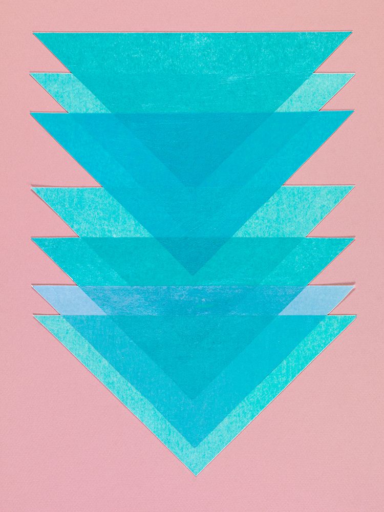 Graphic Triangles art print by Lorenzo Collective for $57.95 CAD