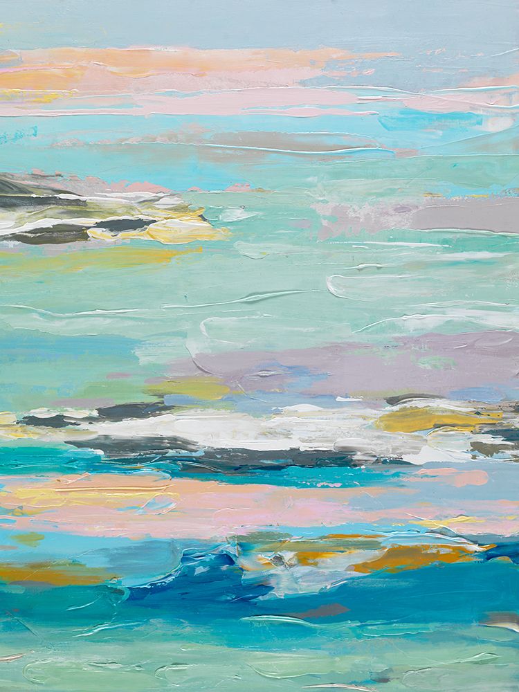 Tranquil Horizon Abstract II art print by Lorenzo Collective for $57.95 CAD