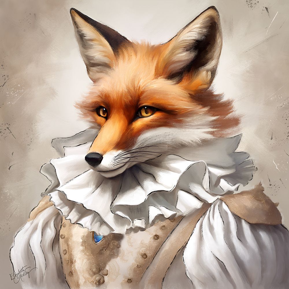 Sir Fox art print by Elizabeth Medley for $57.95 CAD