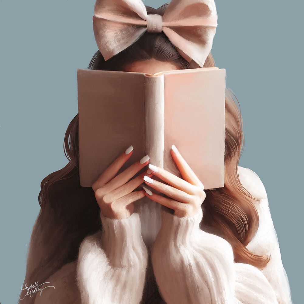 Bookworm art print by Elizabeth Medley for $57.95 CAD