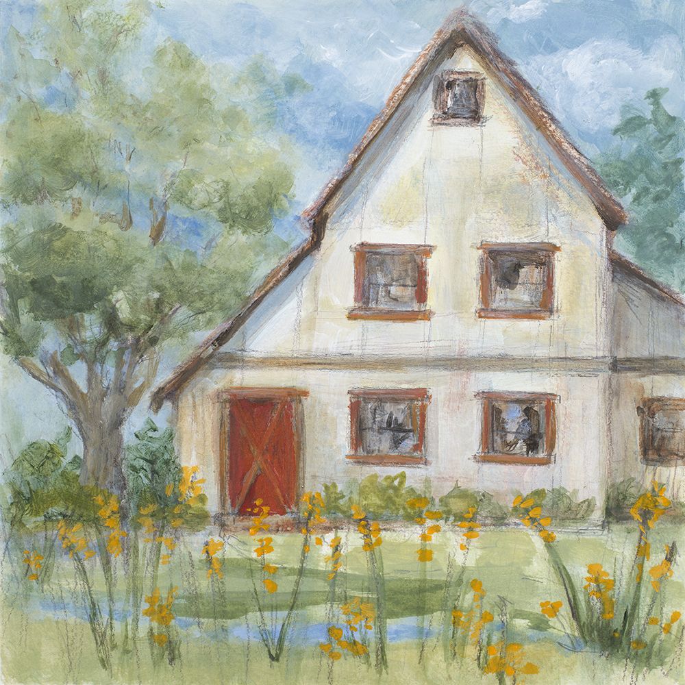 Summer At The Farmhouse art print by Lanie Loreth for $57.95 CAD