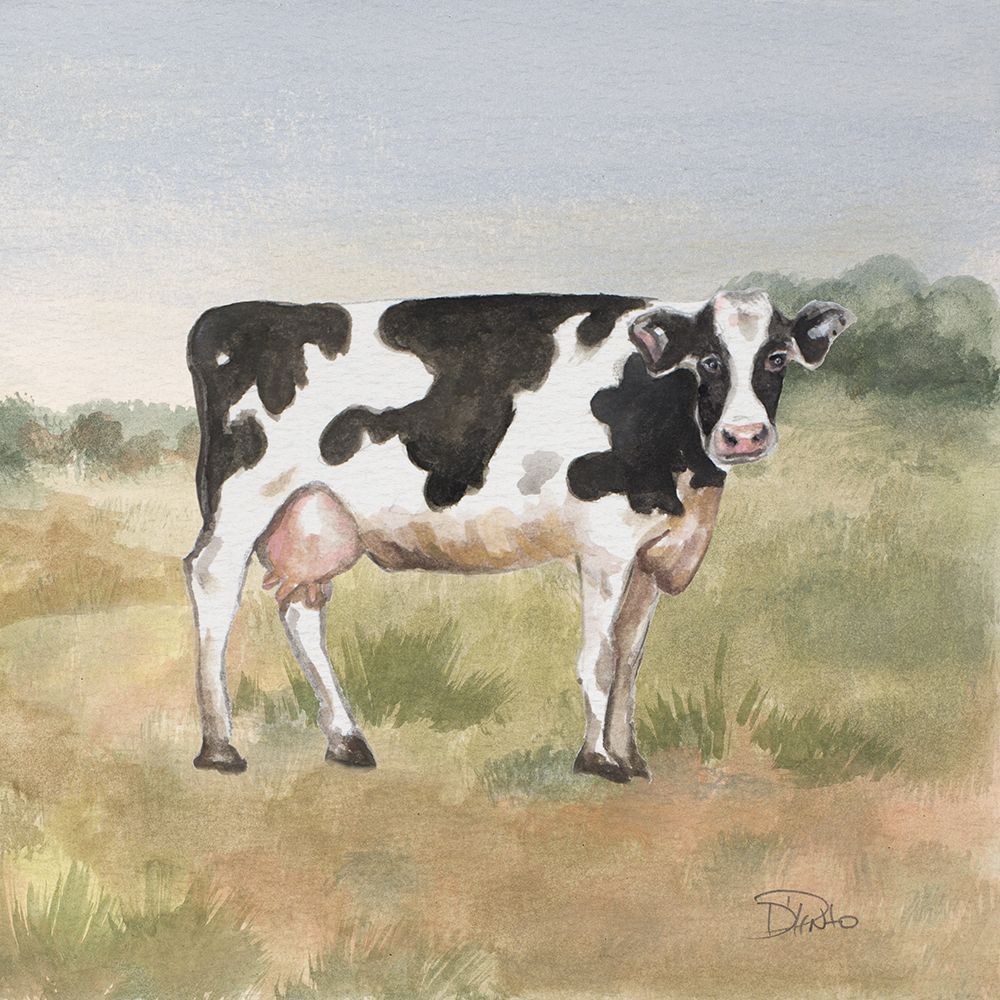 Farm Cow art print by Patricia Pinto for $57.95 CAD
