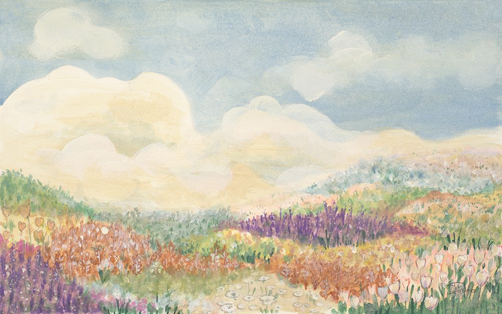 Floral Meadow art print by Patricia Pinto for $57.95 CAD