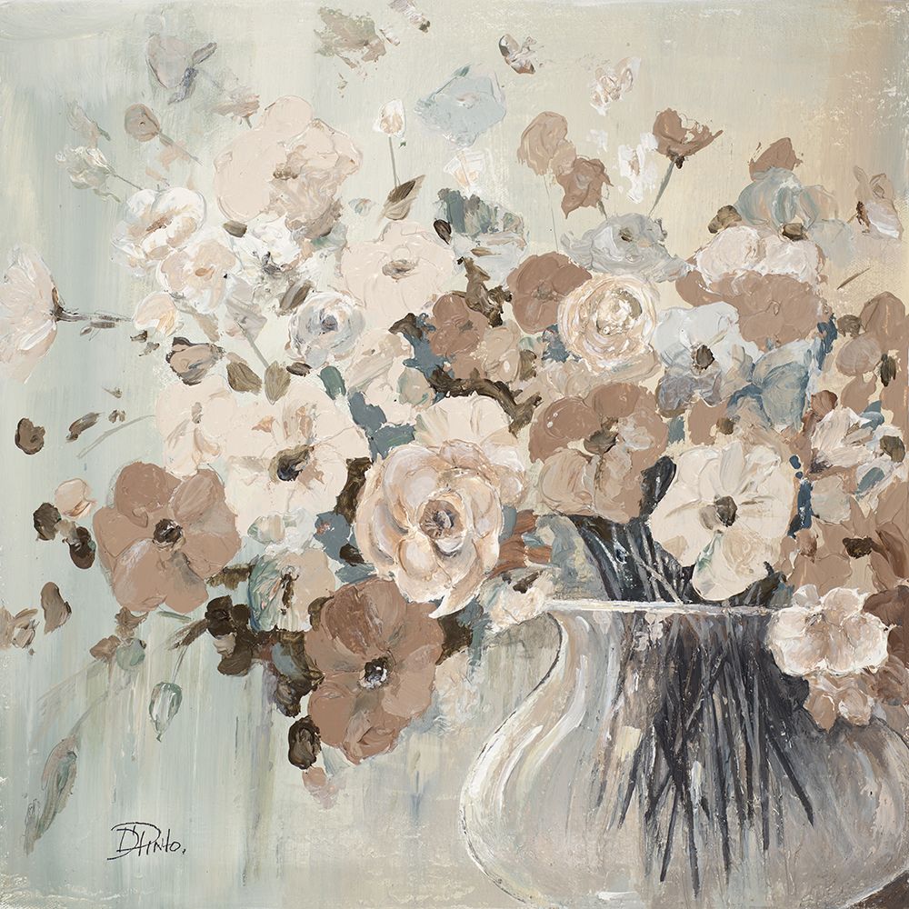 Jarron de Flores art print by Patricia Pinto for $57.95 CAD