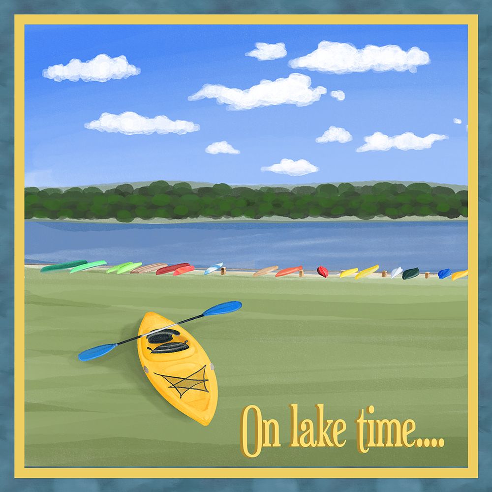 On Lake Time art print by Andi Metz for $57.95 CAD