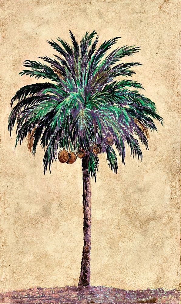 Coconut Tribal Palm I art print by Merri Pattinian for $57.95 CAD